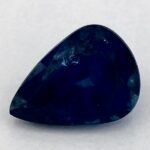 2.32 Carat Pear Natural Blue Sapphire
